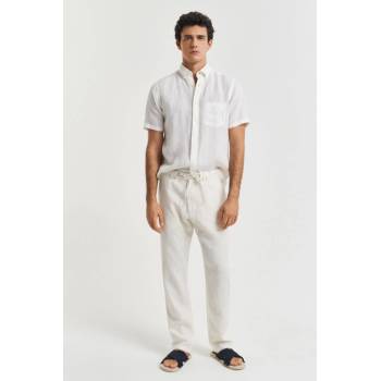 Gant RELAXED LINEN DS PANTS CREAM
