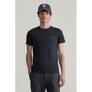 Gant SLIM Shield SS T-SHIRT BLACK
