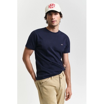 Gant SLIM Shield SS T-SHIRT evening blue