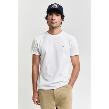 Gant SLIM Shield SS T-SHIRT WHITE