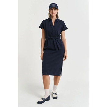 GANT SS PIQUE POLO DRESS EVENING BLUE