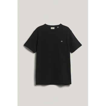 Gant TEXTURE SS TSHIRT BLACK