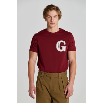 Gant tričko G GRAPHIC T-SHIRT červená