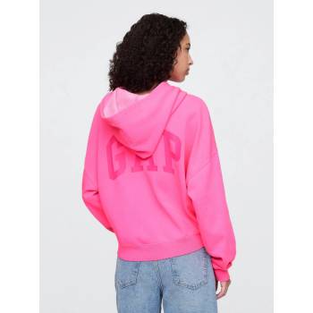 GAP Crop mikina s logem Růžová