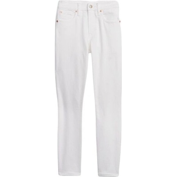 GAP Denim Pants Skinny Mid Rise Optic White