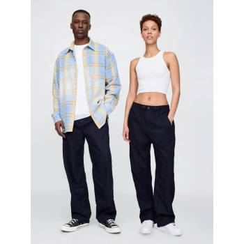 GAP Kalhoty Baggy Parachute Unisex Tmavě modrá