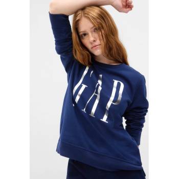 GAP mikina s metalickým logem Tmavě modrá