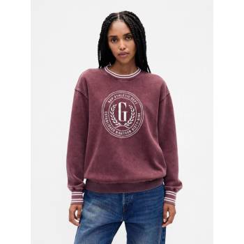 GAP Oversize mikina VintageSoft Červená