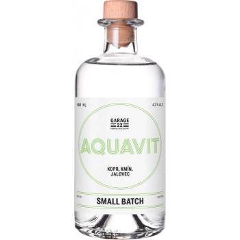 Garage 22 Aquavit 42% 0,5 l (holá láhev)