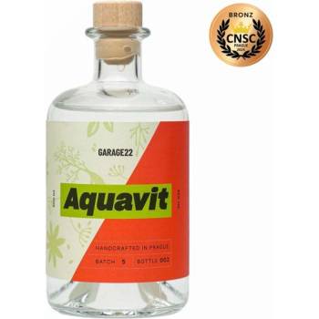 Garage 22 Aquavit Kopr Kmín Jalovec 42% 0,5 l (holá láhev)