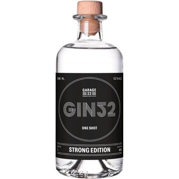 Garage 22 Gin52 52% 0,5 l LE (holá láhev)