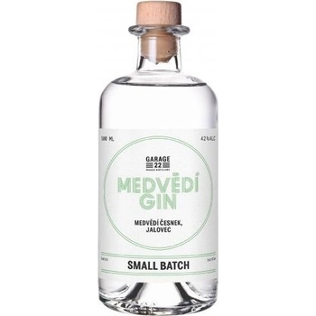 Garage 22 Medvědí gin 42% 0,5 l (holá láhev)