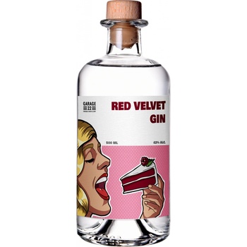 Garage22 Red Velvet Gin 42% 0,5 l (holá láhev)