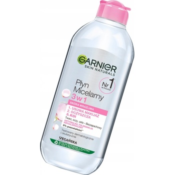 Garnier Skin Naturals micelární voda 3v1 pro citlivou pokožku 400 ml