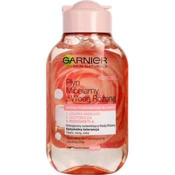 Garnier Skin Naturals micelární voda s růžovou vodou 100 ml