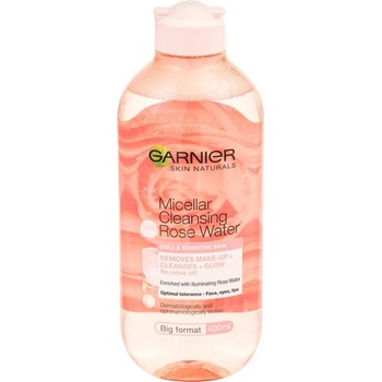 Garnier Skin Naturals micelární voda s růžovou vodou 400 ml