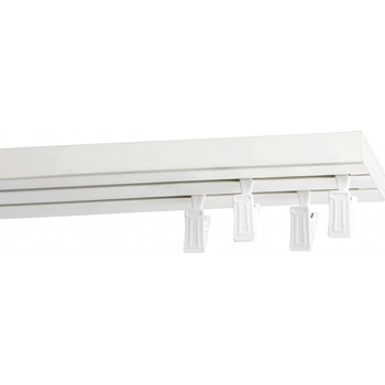 Garnyze-levne Garnýže kolejnicový komplet PVC dvouřadý 350 cm