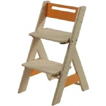 Gazel rostoucí židle ZUZU oranžová