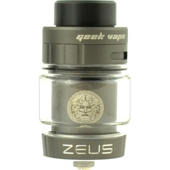 Geekvape clearomizér Zeus Dual RTA gunmetal 5,5ml