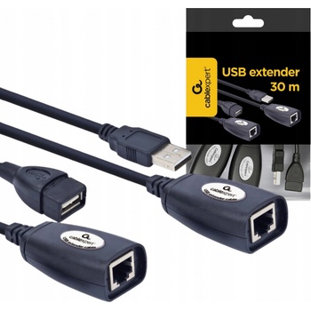 Gembird KAB056C4R USB 2.0, aktivní prodlužka, 30m