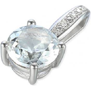 Gems Anya bílé zlato s brilianty a bílým topazem 585 38 2 1128.1B00.0.00.HSI.601.26