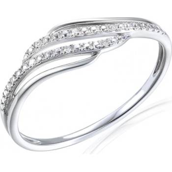 Gems, Diamantový prsten Virginia v bílém zlatě 585-38-1-8065.1B00.0.55.HSISC.000