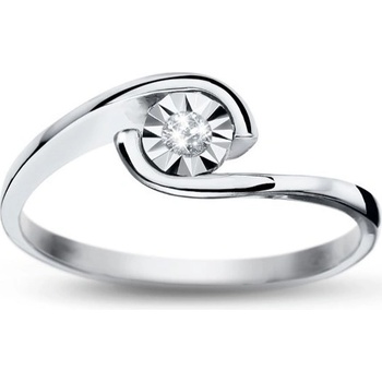 Gems Zásnubní prsten Lusia v bílém zlatě s brilianty 585 47 1 0014.1B00.0.53.HSI1.000