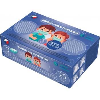 General Public Protection Třívrstvá jednorázová rouška 5 ks