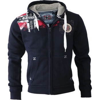 Geographical Norway mikina FONHSON MEN 100 tmavě modrá