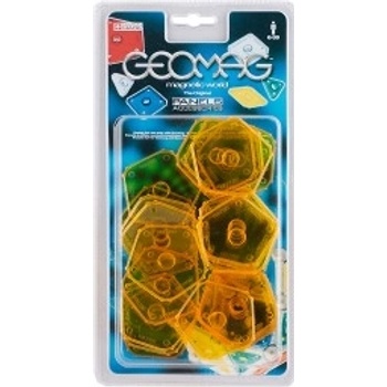 Geomag Panels - žluté pětiúhelníky