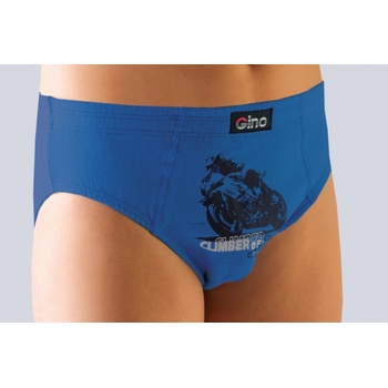 Gina dětské slipy chlapecké širší bok šité s potiskem Adéla 21000P atlantic