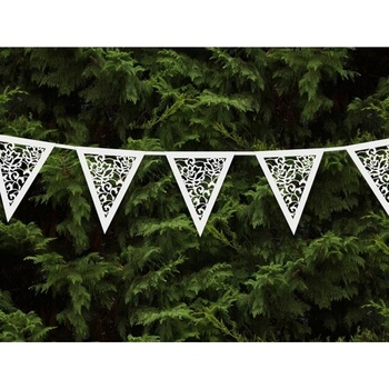 Girlanda svatební vlaječky