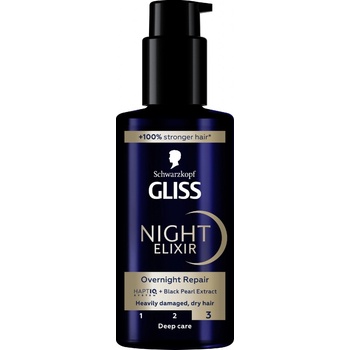 Gliss Night Elixir Noční regenerační kúra 100 ml