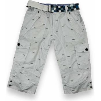 Go-Start pánské 3/4 kalhoty bílé