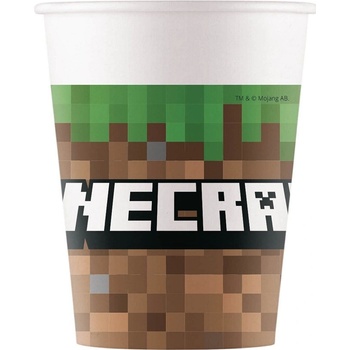 Godan Papírové kelímky Minecraft