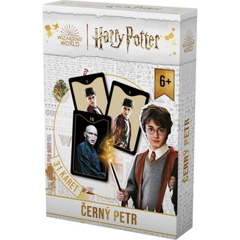 Goggess Winning Mowies hrací karty černý Petr Harry Potter