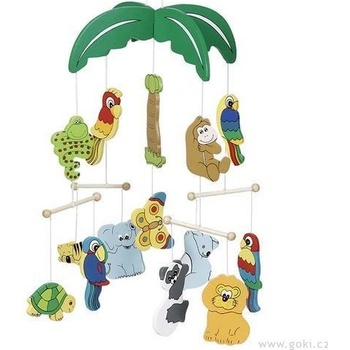 Goki dřevěný závěsný Palma