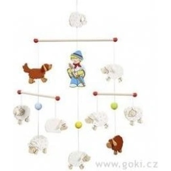 Goki Pasáček a ovečky závěsný kolotoč