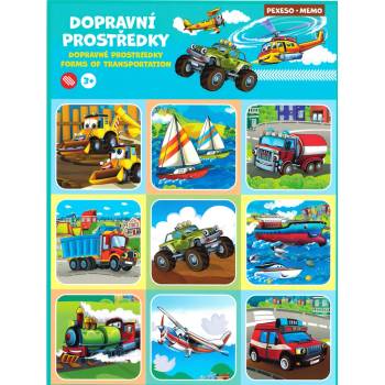 GOKI Pexeso: dopravní prostředky