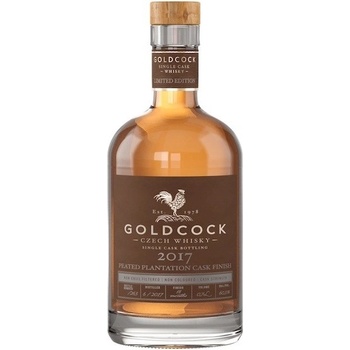 Gold Cock 2017 Peated Plantation Cask Finish 60,5% 0,7 l (karton)