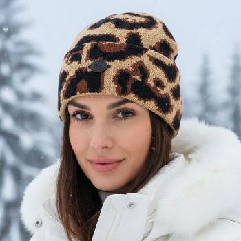 Goldbergh Shayna Beanie Jaguar Hnědá