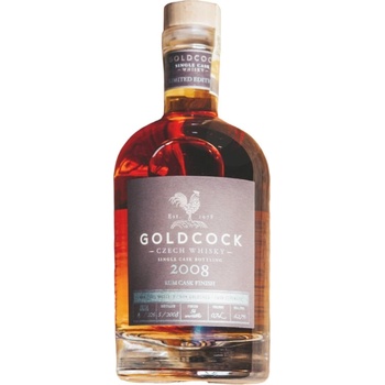 GoldCock 2008 RUM cask finish 62,7% 0,7 l (holá láhev)