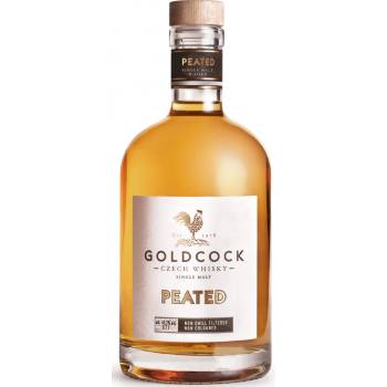 GoldCock Peated 45% 0,7 l (holá láhev)