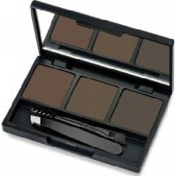 Golden rose Eyebrow Styling Kit sada na úpravu obočí vosk + 2x pudr na obočí 03 deep brown 6,7 g