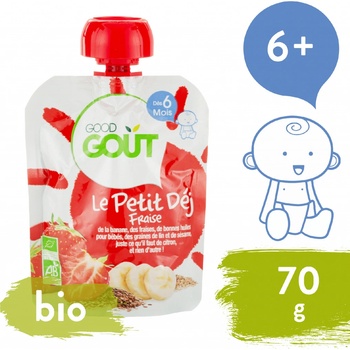 Good Gout BIO kapsička Jahodová snídaně 70 g