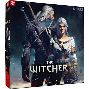 Good Loot Zaklínač: Geralt & Ciri 1000 dílků