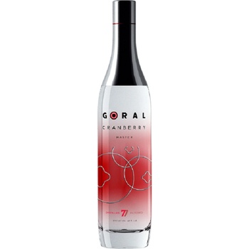 Goral Vodka Master Cranberry 40% 0,7 l (holá láhev)