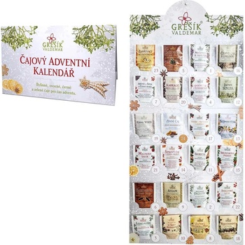 Grešík Čajový adventní kalendář 24 sáčků