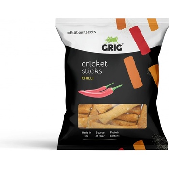 Grig CVRČČÍ TYČINKY S chilli 100 g