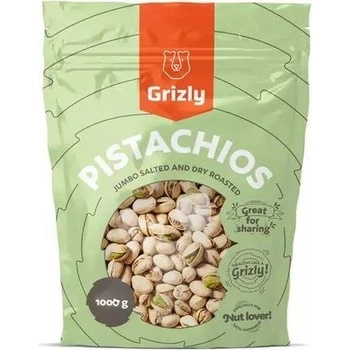 GRIZLY Pistácie pražené solené Jumbo 1 kg